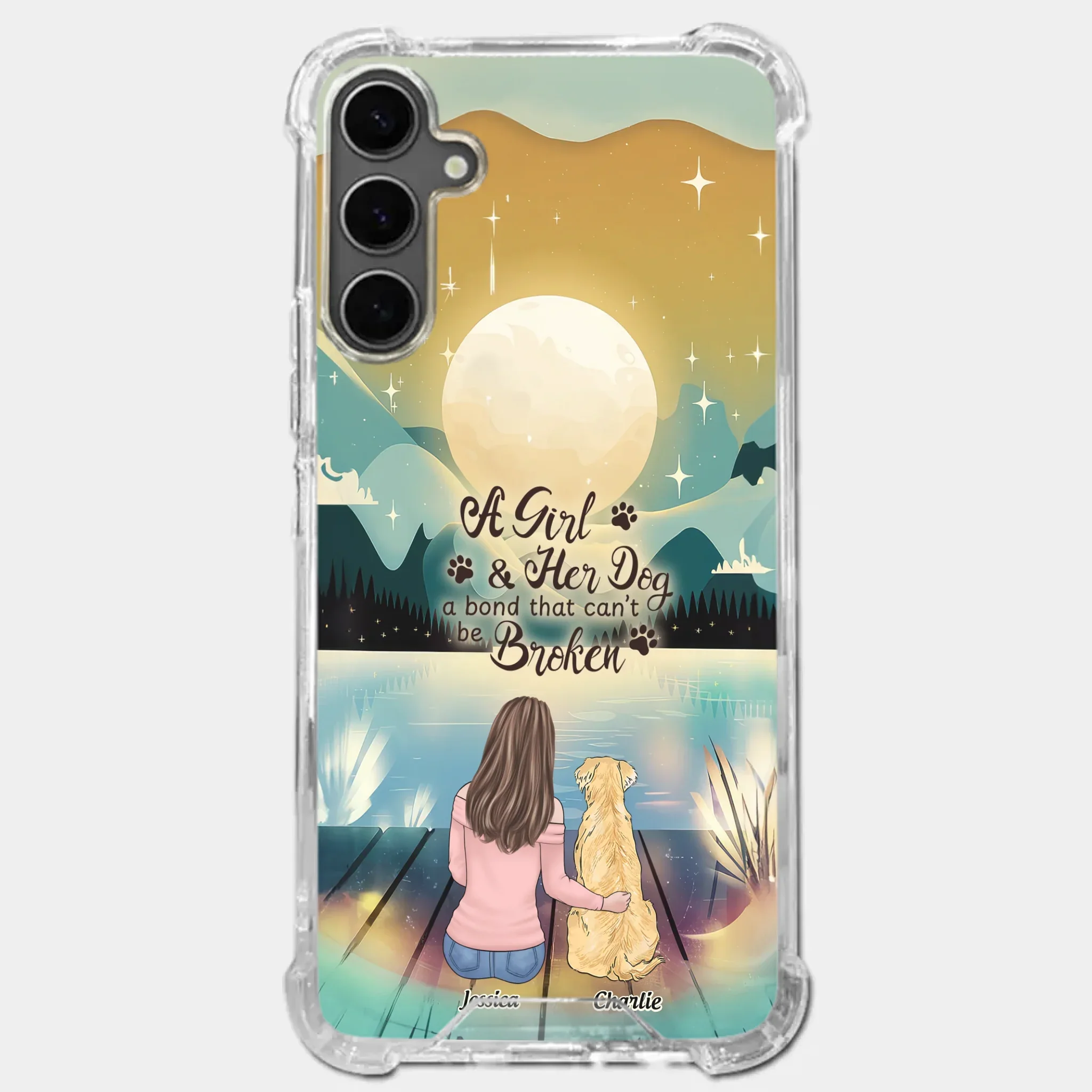 Unconditional Fur-love - Dog Personalized Custom Clear Phone Case - Gift For Pet Owners, Pet Lovers - Image 35