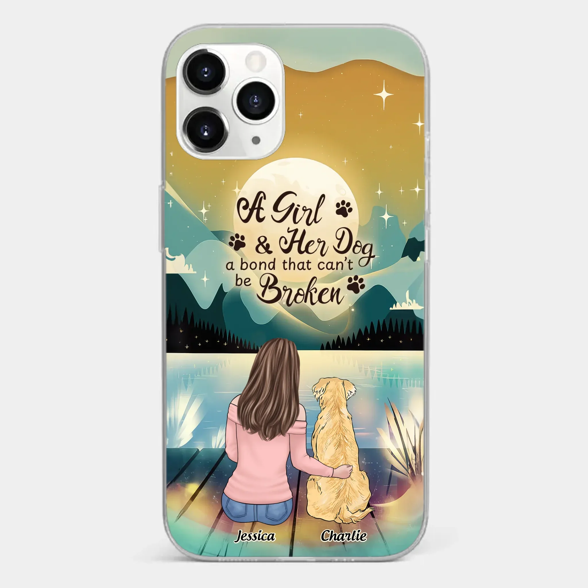 Unconditional Fur-love - Dog Personalized Custom Clear Phone Case - Gift For Pet Owners, Pet Lovers - Image 7