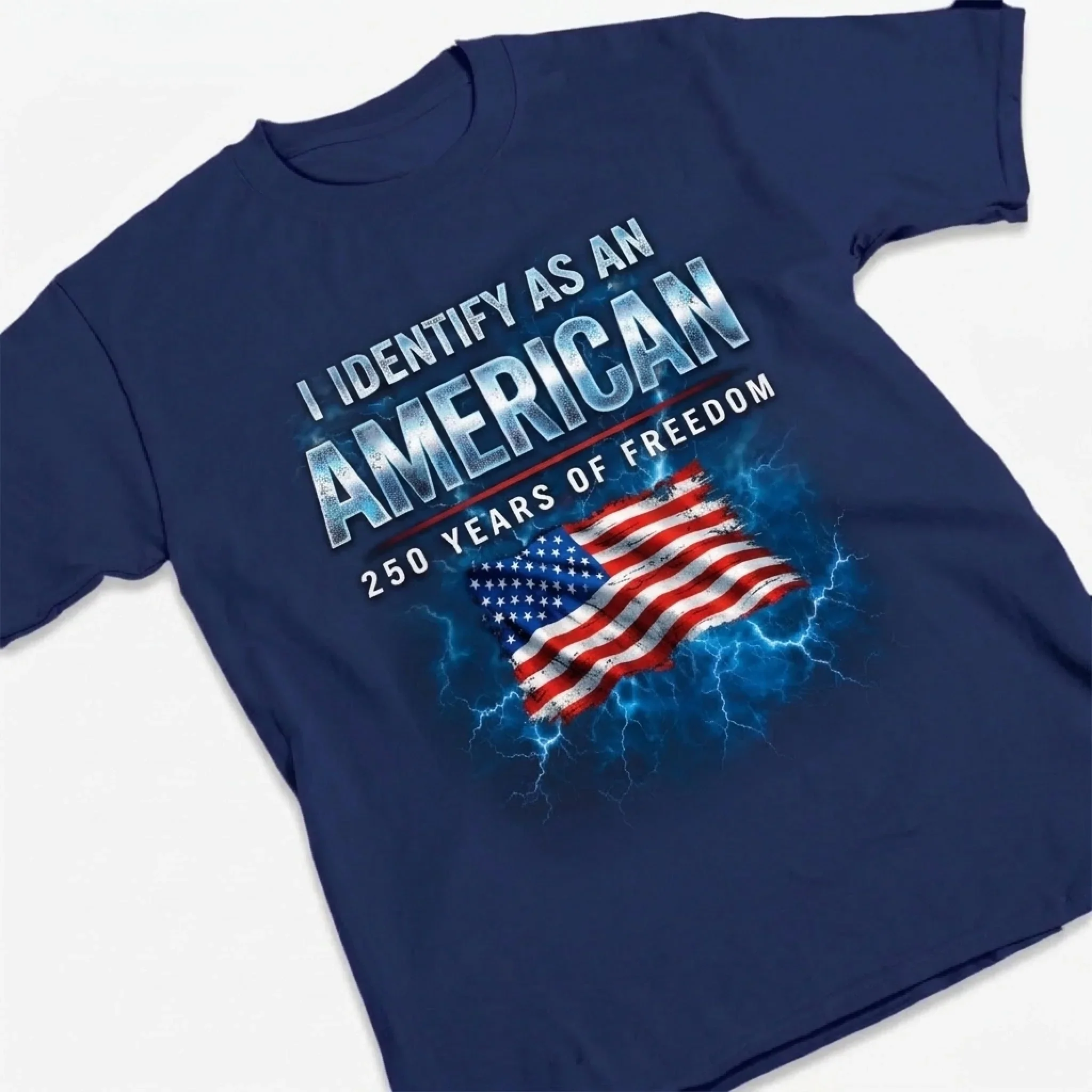 Unisex T-shirt, Premium T-shirt, Hoodie - America 250th Anniversary Gifts For Men And Women - Built On Courage And Hope - Image 3