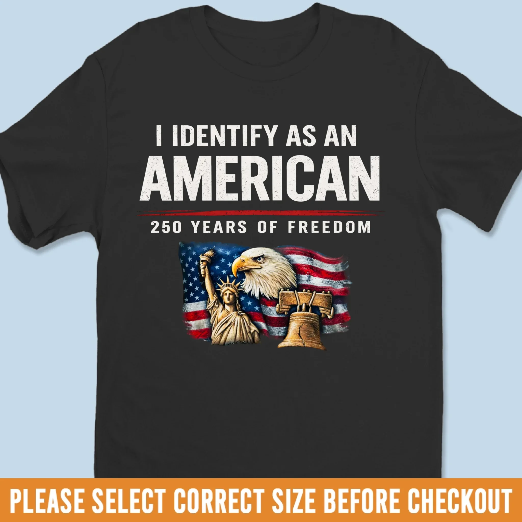 Unisex T-shirt, Premium T-shirt, Hoodie - America 250th Anniversary Gifts For Men And Women - Together We Celebrate Freedom - Image 2