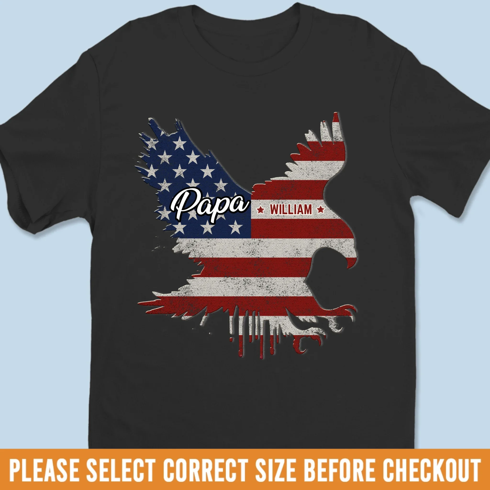 Unisex T-shirt, Premium T-shirt, Hoodie - Personalized 4th Of July Gifts For Kids, Adults - Let Freedom Fly High - Image 6