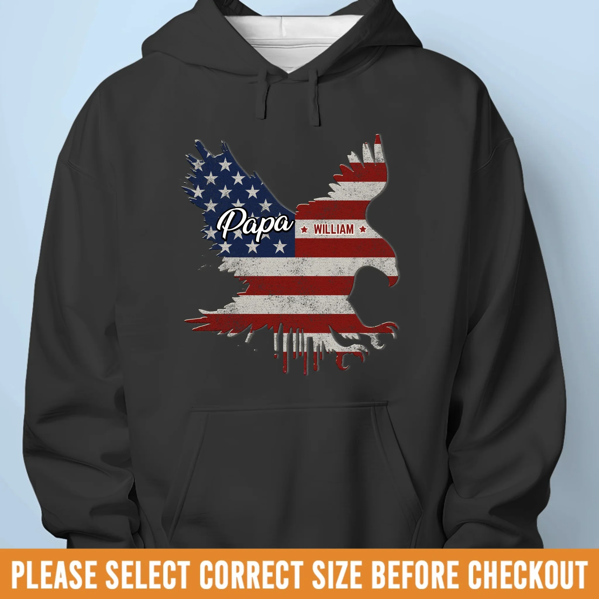 Unisex T-shirt, Premium T-shirt, Hoodie - Personalized 4th Of July Gifts For Kids, Adults - Let Freedom Fly High - Image 7