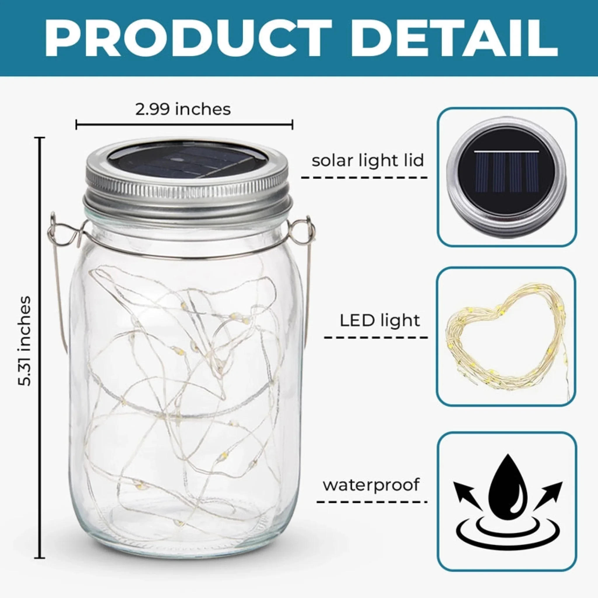 Until Our Paths Cross Again - Memorial Personalized Custom Solar Jar Lantern - Sympathy Gift For Pet Owners, Pet Lovers - Image 5