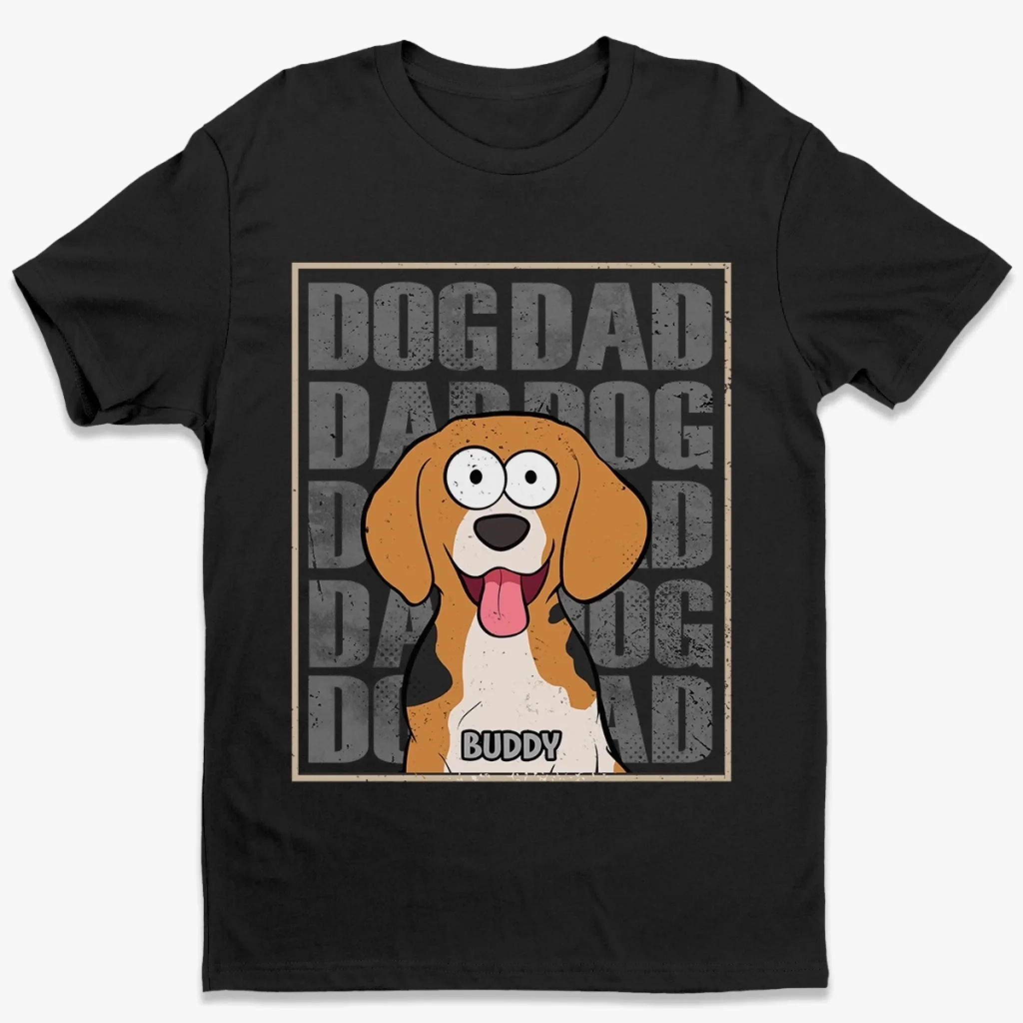 Wag More, Bark Proud - Dog Personalized Custom Unisex T-shirt, Premium T-shirt, Hoodie - Father's Day, Gift For Pet Owners, Pet Lovers