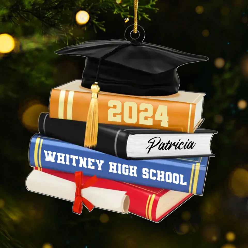 We Believe In You And Your Dreams - Family Personalized Custom Ornament - Acrylic Custom Shaped - Graduation Gift, Christmas Gift For Family Members, Siblings, Brothers, Sisters - Image 2