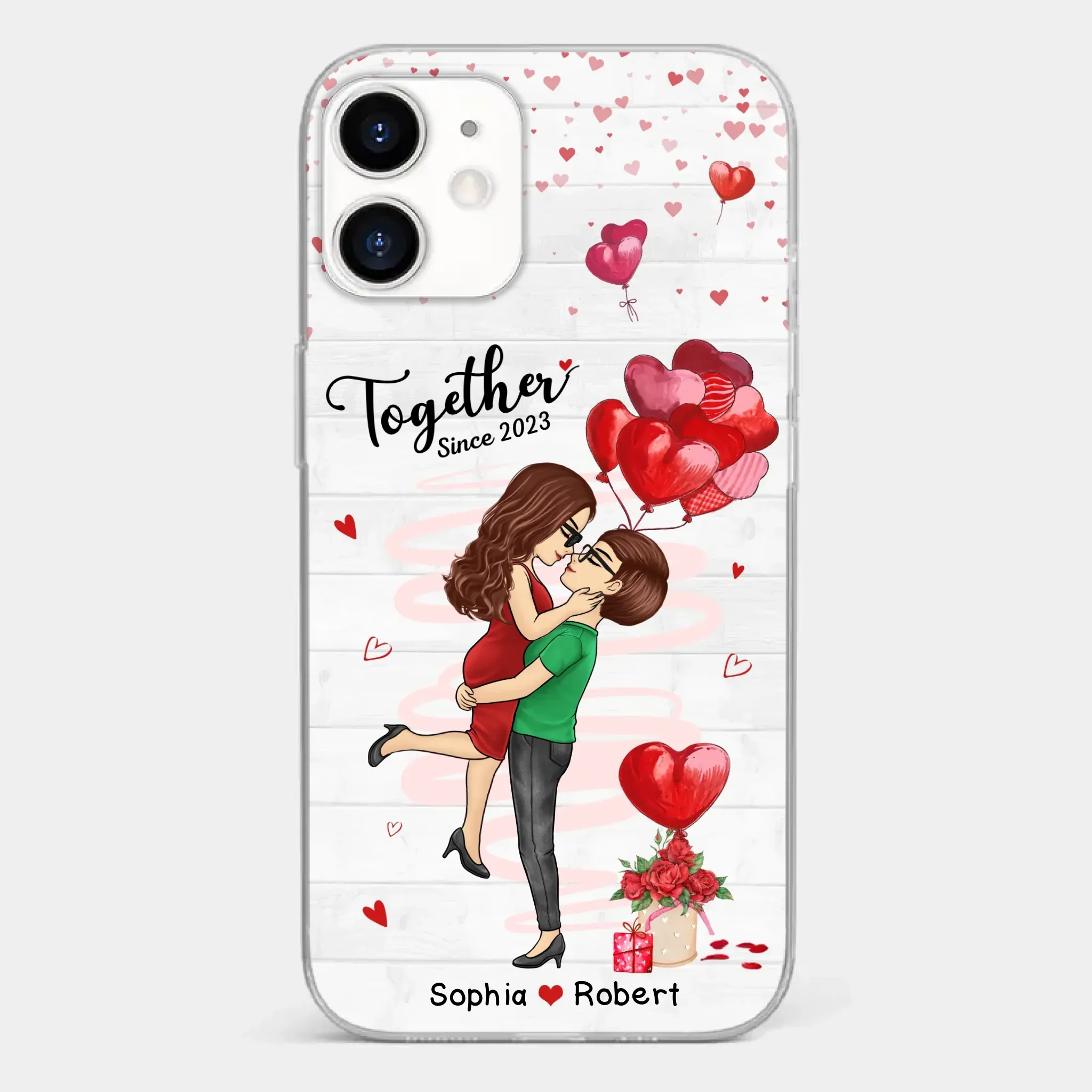 You Are My Greatest Adventure - Couple Personalized Custom Clear Phone Case - Gift For Husband Wife, Anniversary, LGBTQ+ - Image 10