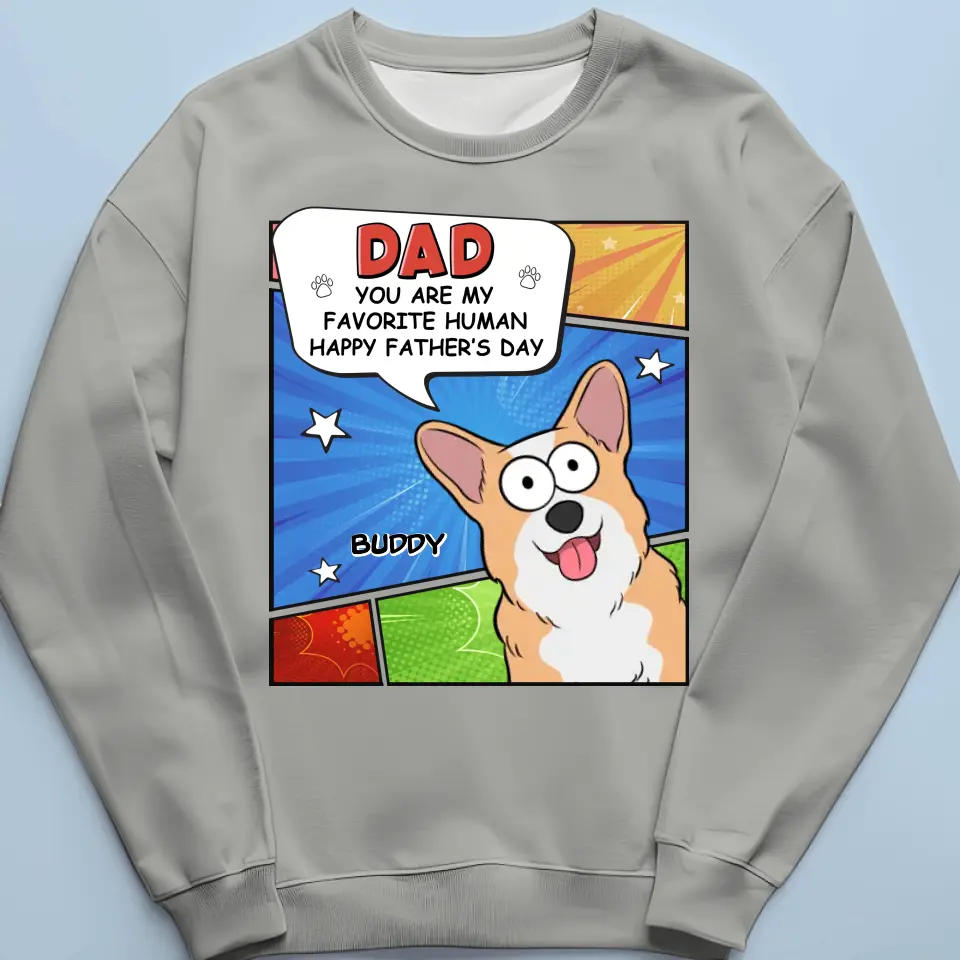 You Are My Super Hero - Dog Personalized Custom Unisex T-shirt, Hoodie, Sweatshirt - Father's Day, Gift For Pet Owners, Pet Lovers - Image 6
