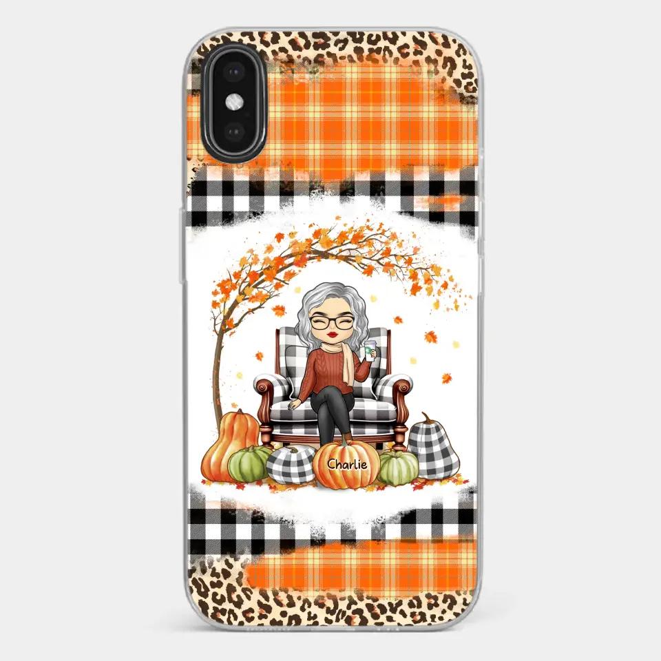 You Are The Epitome Of Awesome - Family Personalized Custom Clear Phone Case - Autumn Fall Gift For Grandma - Image 28