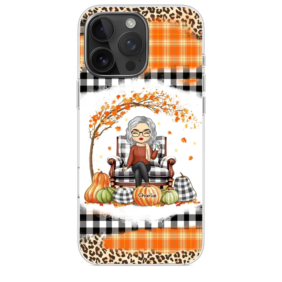 You Are The Epitome Of Awesome - Family Personalized Custom Clear Phone Case - Autumn Fall Gift For Grandma - Image 35