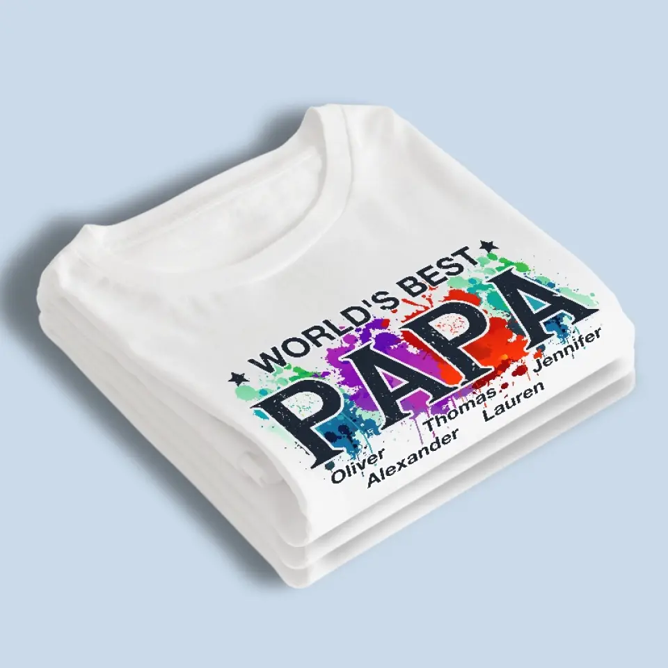 You Are The Hero In My Heart - Family Personalized Custom Unisex T-shirt, Hoodie, Sweatshirt - Gift For Dad, Grandpa - Image 4