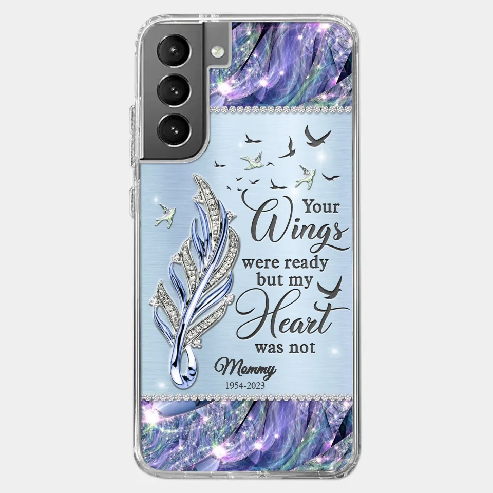 You'll Always Be In My Heart - Memorial Personalized Custom Clear Phone Case - Sympathy Gift For Family Members - Image 41