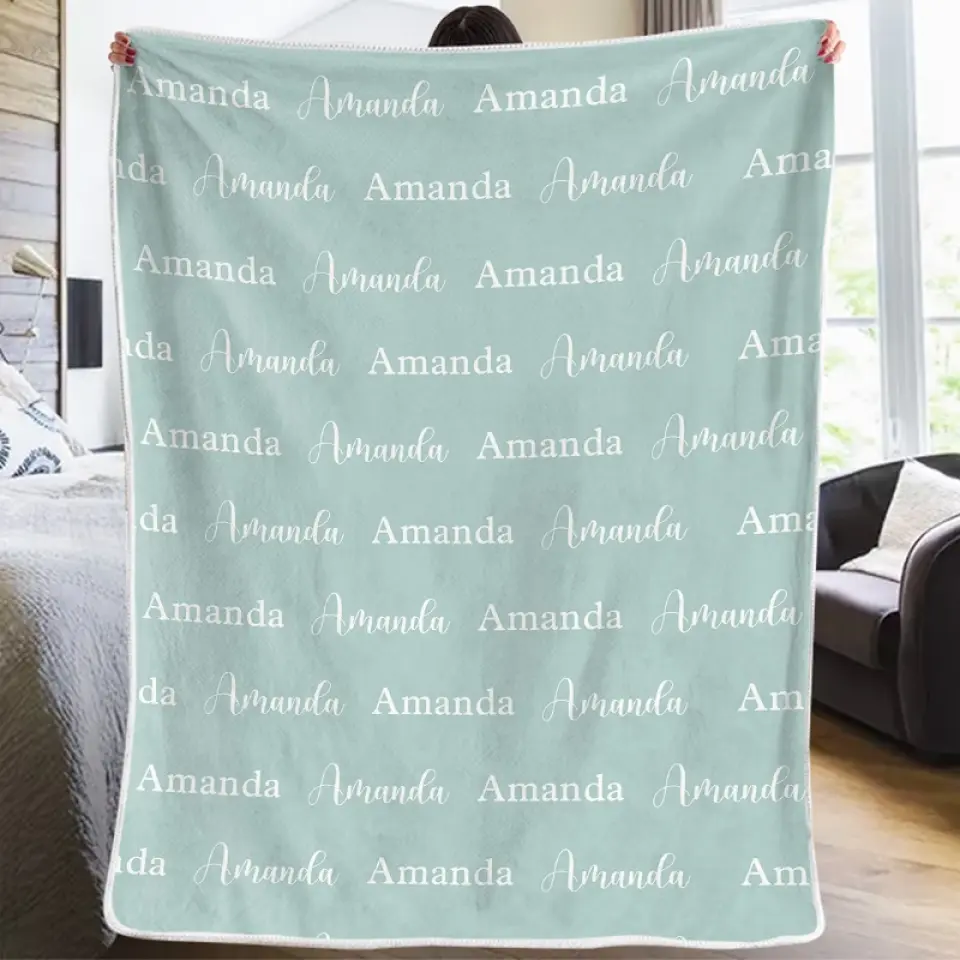 You’re Part Of Me, My Little One - Family Personalized Custom Baby Blanket - Gift For Baby Kids, Newborn Baby - Image 4